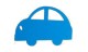 Bambini z końcówką Auto błękitne