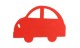 Bambini z końcówką Auto czerwone