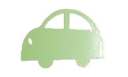 Bambini z końcówką Auto zielone