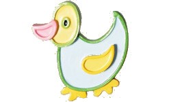 Bambini z końcówką Kaczka